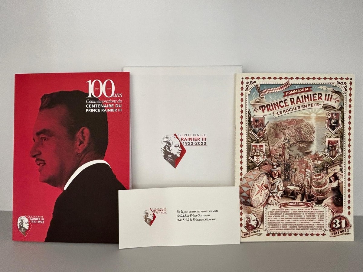 Monaco celebra il Centenario di Ranieri III con un cofanetto commemorativo