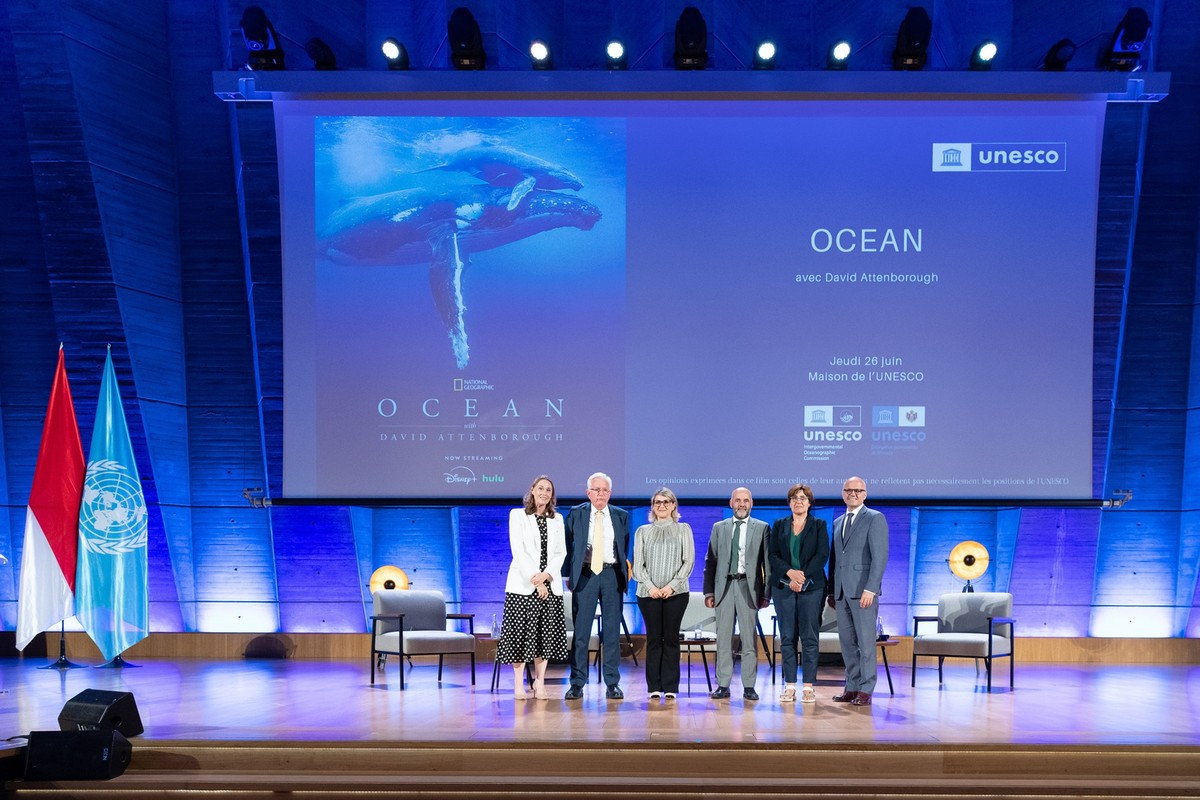 Delegazione Permanente di Monaco ha organizzato la proiezione del film “Ocean with David Attenborough”