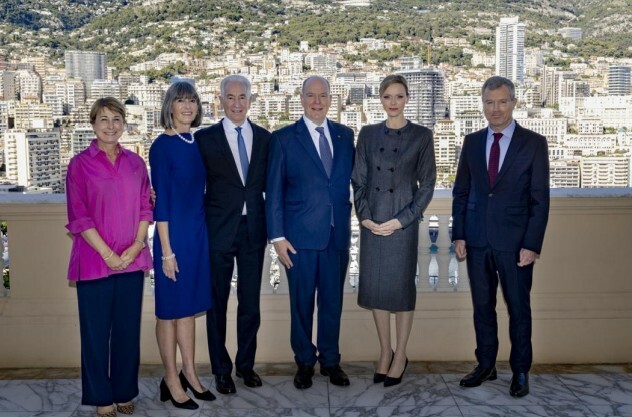 S.E. Charles Kushner ha presentato le sue credenziali a S.A.S. il Principe Alberto II di Monaco