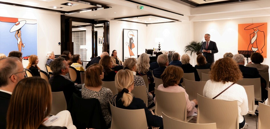 Incontro esclusivo al CREM con S.E. Jean d’Haussonville, Ambasciatore di Francia a Monaco