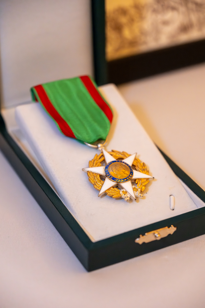 Il Chef Marcel Ravin riceve l’Ordine del Mérite Agricole