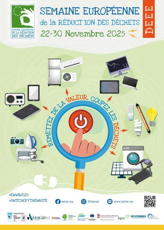 Settimana Europea per la Riduzione dei Rifiuti ( SERD) 2025 a Monaco: Focus sui Rifiuti di Apparecchiature Elettriche ed Elettroniche (RAEE)