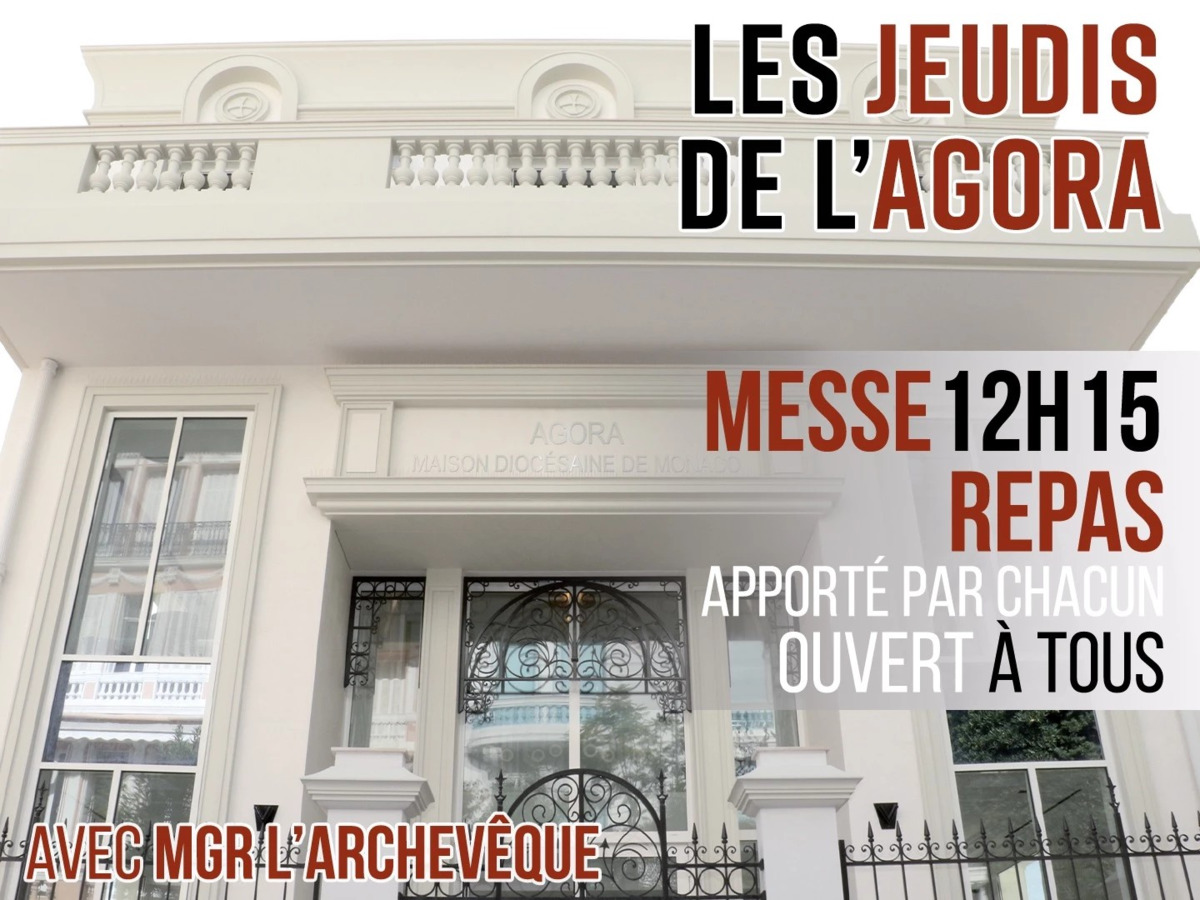 Les jeudis de l’Agora: un appuntamento di preghiera e spiritualità