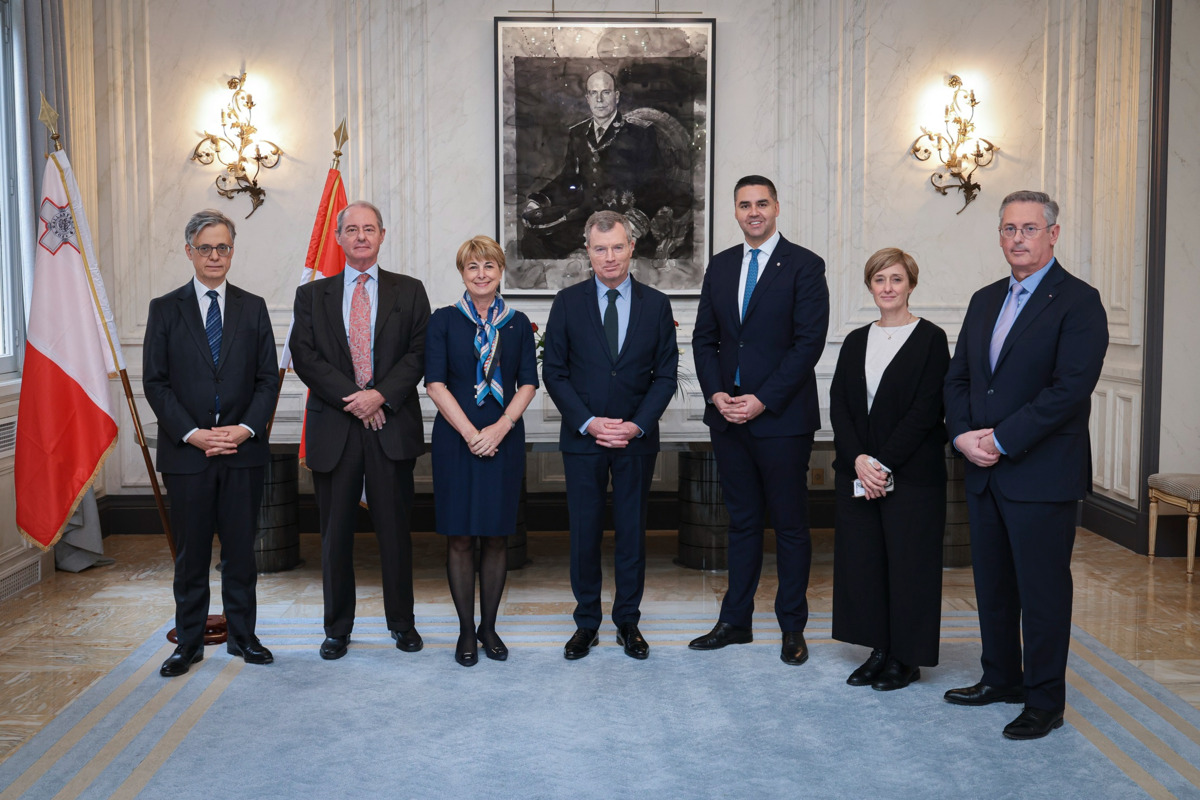 Il Vice Primo Ministro di Malta Ian Borg in visita di lavoro a Monaco