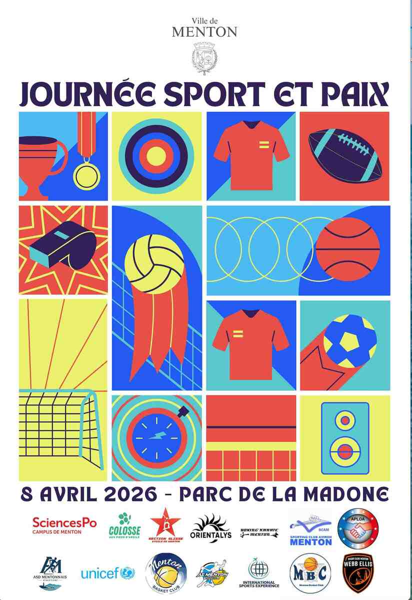 Sport e Pace al Parc de la Madone: l’8 aprile una giornata dedicata ai valori dello sport