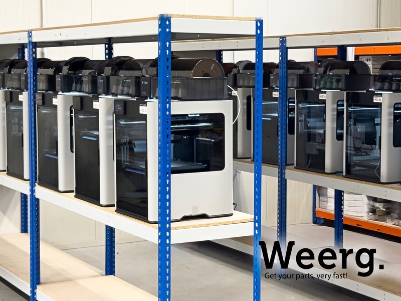 Stampa 3D FDM, Weerg amplia le soluzioni per prototipazione e industria