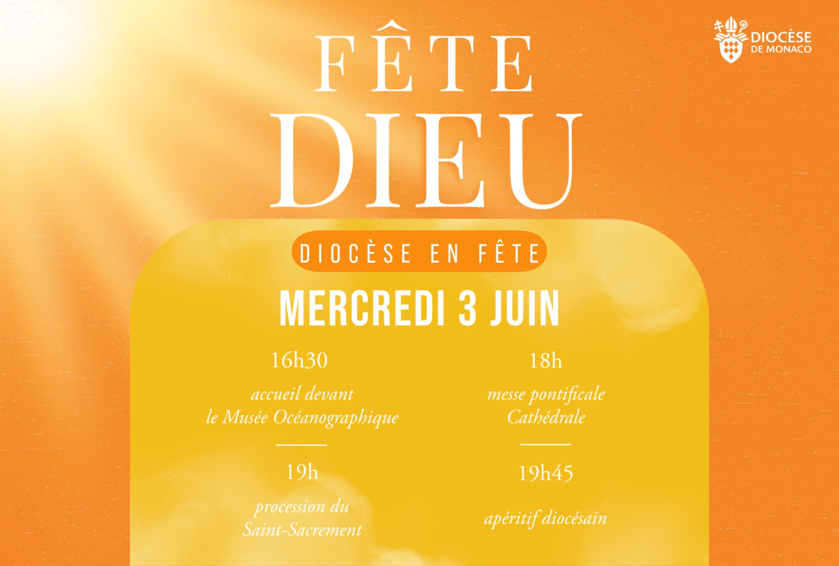 Fête-Dieu 2026 a Monaco: celebrazione anticipata il 3 giugno tra messa pontificale, processione sul Rocher e Festa della diocesi