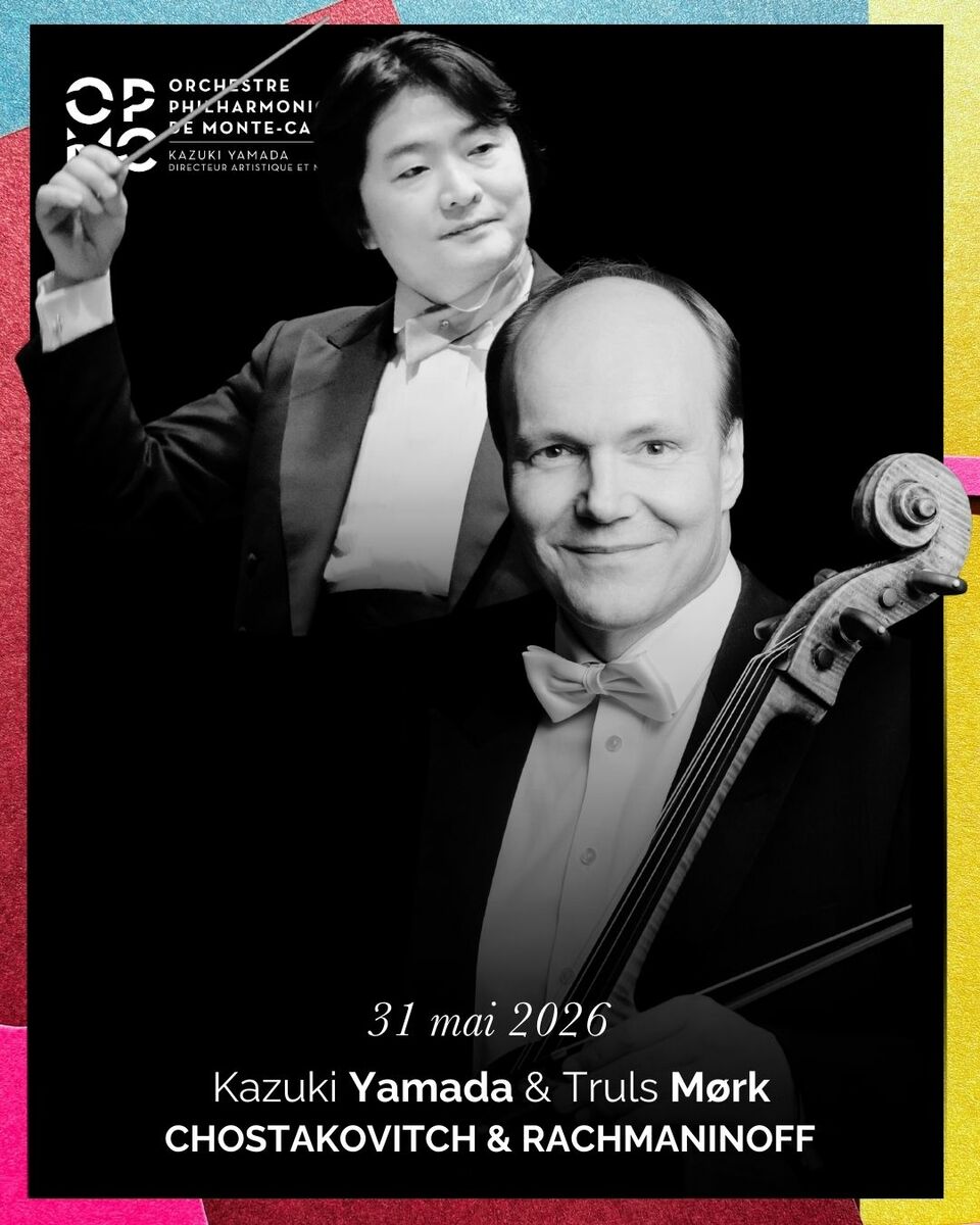 Kazuki Yamada dirige all’Auditorium Rainier III di Monaco uno dei suoi ultimi concerti come direttore artistico