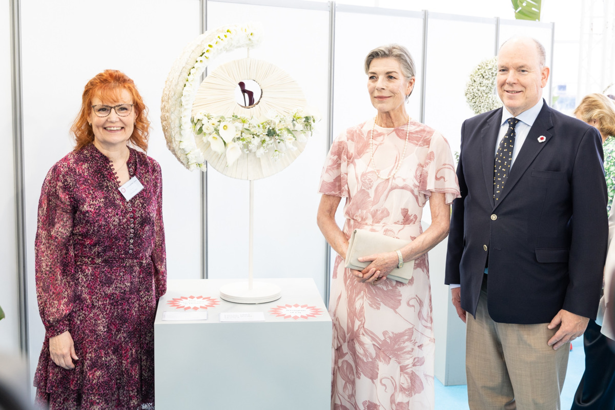 Il Garden Club de Monaco premia i vincitori del 57° Concours International de Bouquets dedicato al tema “Celeste”