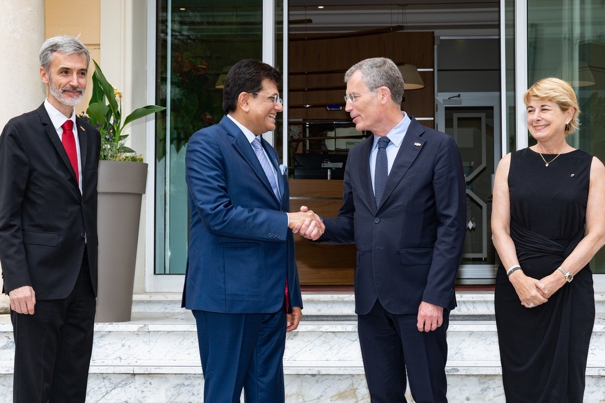 Monaco e India rafforzano il dialogo istituzionale, visita ufficiale del Ministro Piyush Goyal nel Principato (Foto)