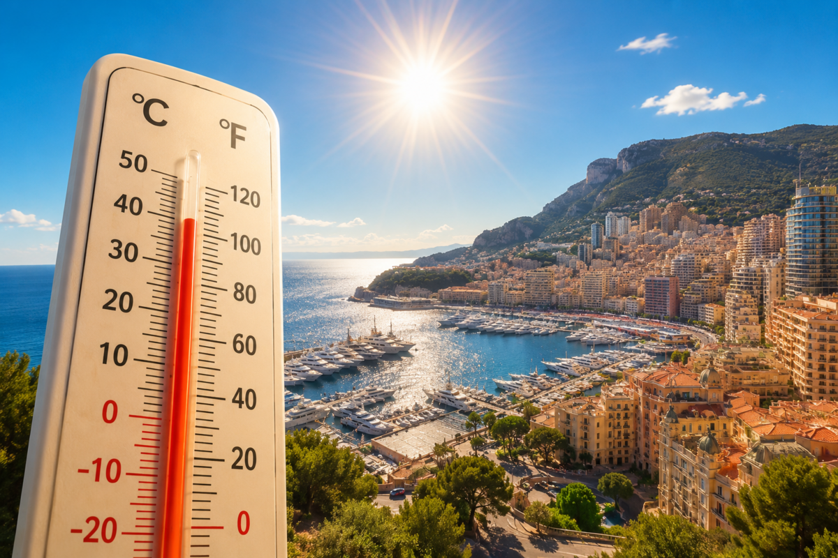 Caldo intenso nel Principato di Monaco: il Governo richiama alla prudenza e invita a proteggere le persone più vulnerabili