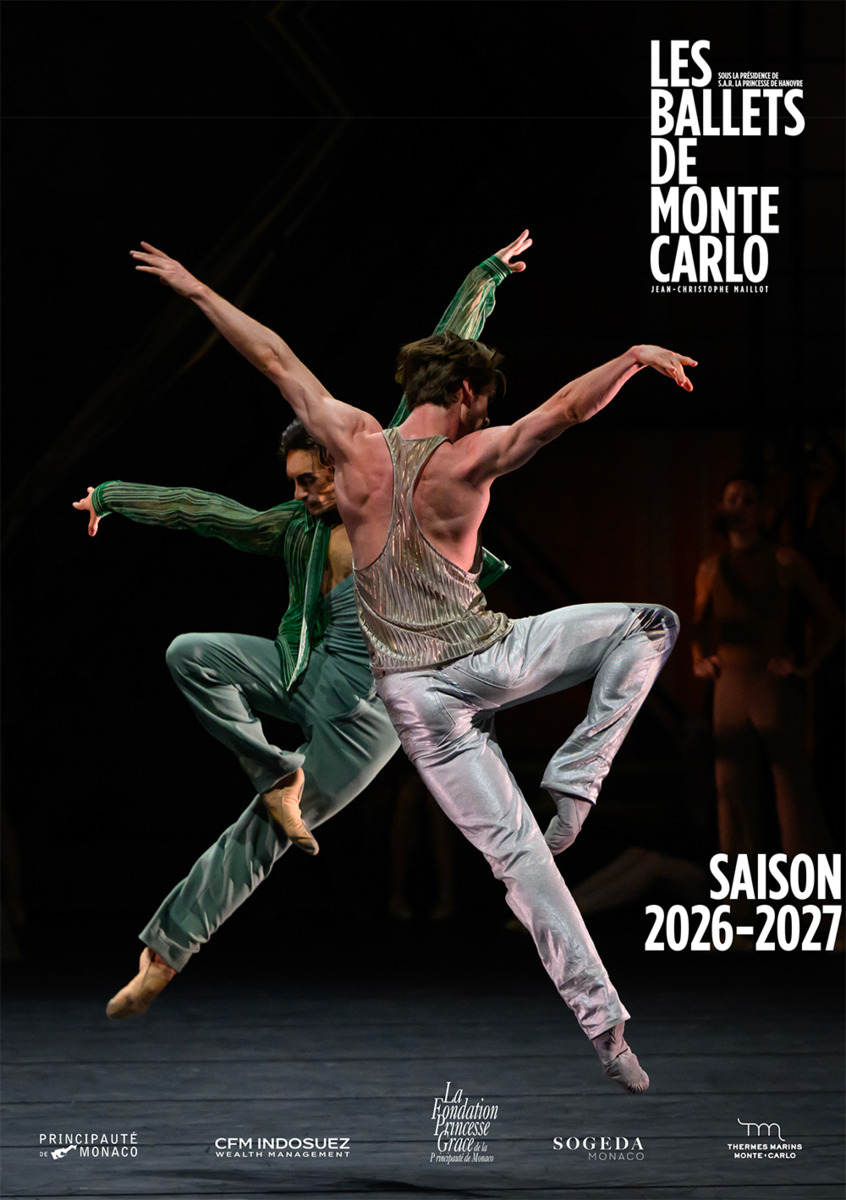 Ballets de Monte-Carlo, ecco la stagione 2026-2027: grandi classici, nuove creazioni e Monaco Dance Forum