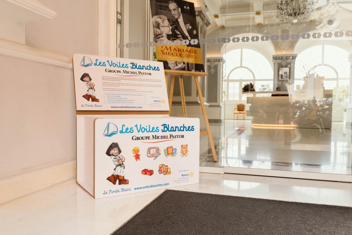 La Mairie di Monaco rinnova il sostegno a "Les Voiles Blanches": raccolta di giochi nuovi per i bambini ricoverati alla Fondation Lenval