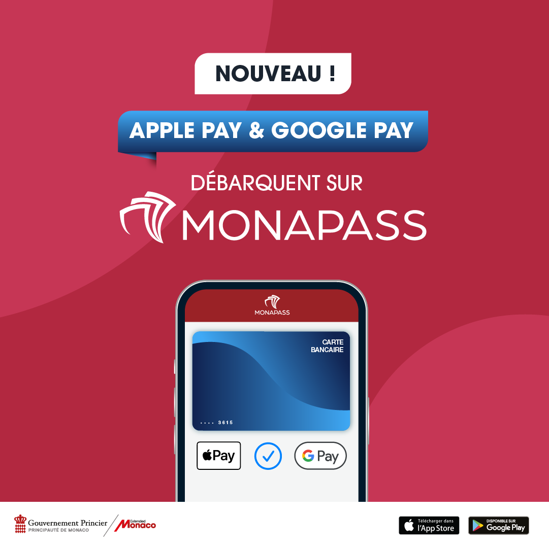 Monapass introduce Apple Pay e Google Pay: pagamenti più rapidi per trasporti, cultura e servizi nel Principato di Monaco