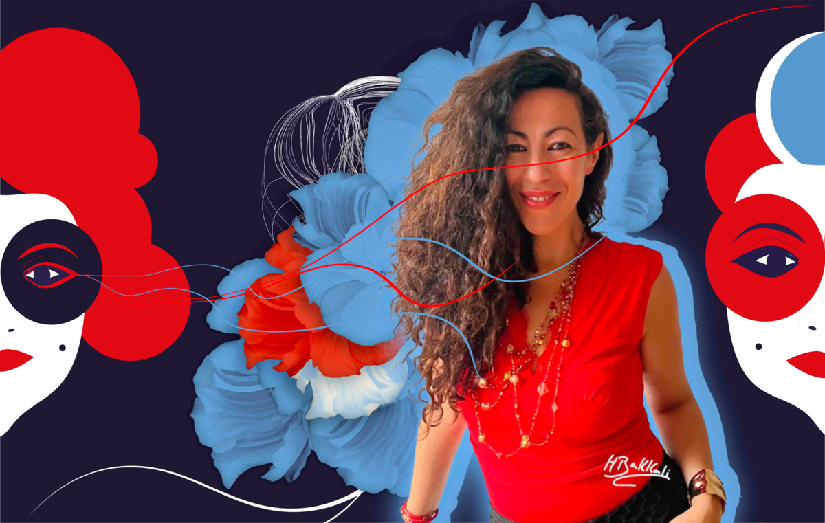 Houda Bakkali: "Passion Bleue, Passion Rouge"