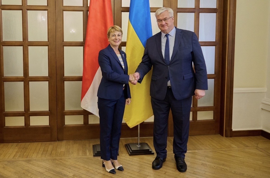 Isabelle Berro-Amadeï in visita a Kyïv: giustizia internazionale, sostegno all’Ucraina e tutela delle popolazioni vulnerabili