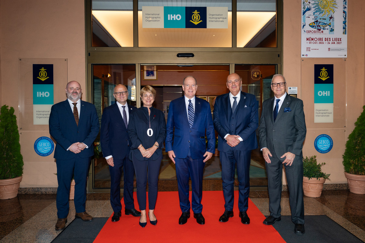 Monaco, il Principe Alberto II inaugura il nuovo Segretariato GEBCO per la mappatura dei fondali oceanici (Foto)