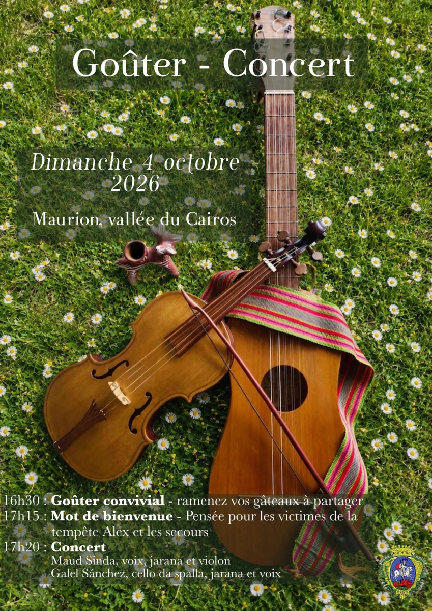 A Saorge il “Goûter – Concert à deux violons” con Maud Sinda e Galel Sanchez