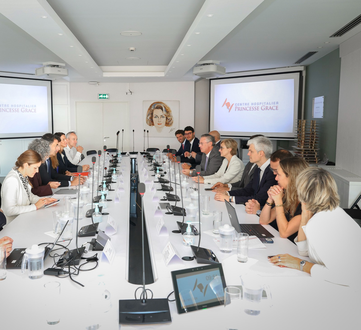 Cooperazione tra Monaco e Andorra, confronto sui sistemi ospedalieri e nuovi progetti comuni (Foto)