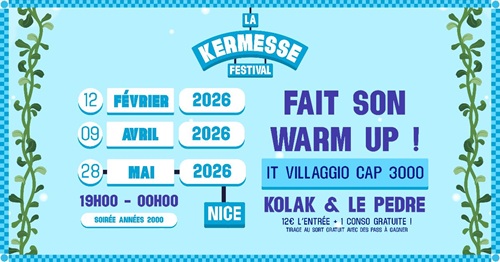 La Kermesse scalda i motori: tre serate warm-up a Cap3000 tra nostalgia anni 2000 e grandi hit