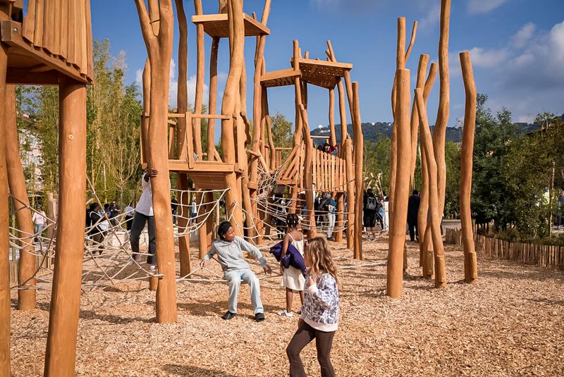 Nizza rinasce verde: inaugurata la nuova Promenade du Paillon, il “polmone” della città (Foto)