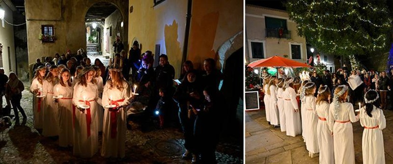 Haut-de-Cagnes si illumina per Santa Lucia: la tradizione nordica che accende l’inverno