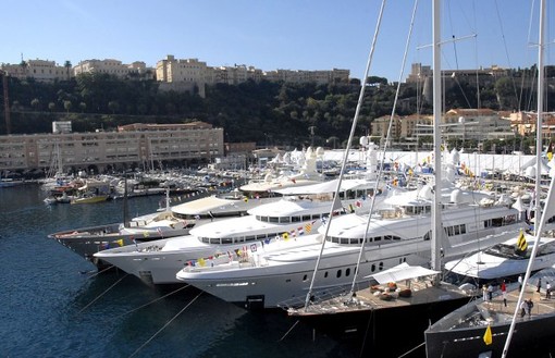 Monaco Yacht Show: si montano gli stand, disagi per il traffico nel Principato