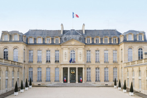Il Palazzo dell'Eliseo, sede della Presidenza della Repubblica francese