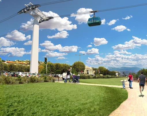 Nizza che cambia: la teleferica sul Var Nizza che cambia: la teleferica sul Var