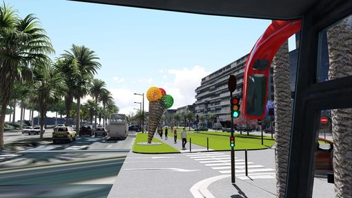 "Tutti Frutti" di Joana Vasconcelos, stazione di Ferber "Tutti Frutti" di Joana Vasconcelos, stazione di Ferber