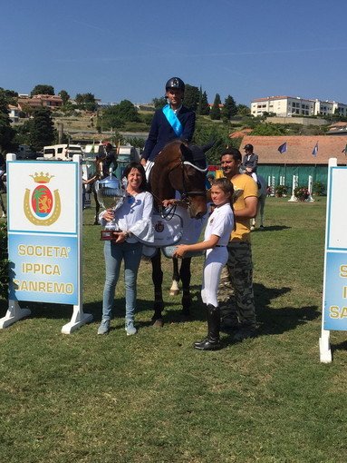 Equitazione: il lombardo Gianluca Graziotti vince il Gran Premio di Sanremo Equitazione: il lombardo Gianluca Graziotti vince il Gran Premio di Sanremo