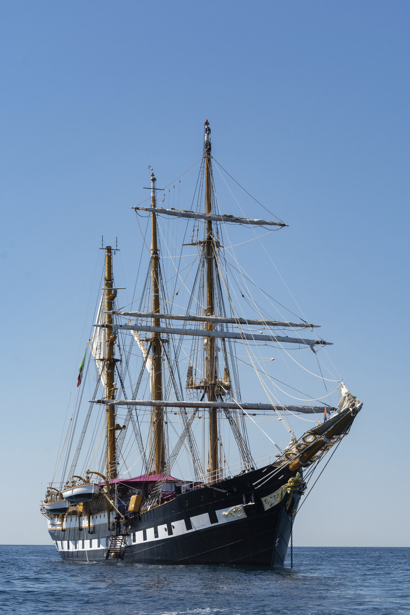 Nave Palinuro in sosta a Imperia dal 2 al 6 settembre: dal 3 settembre aperte le visite (Foto)
