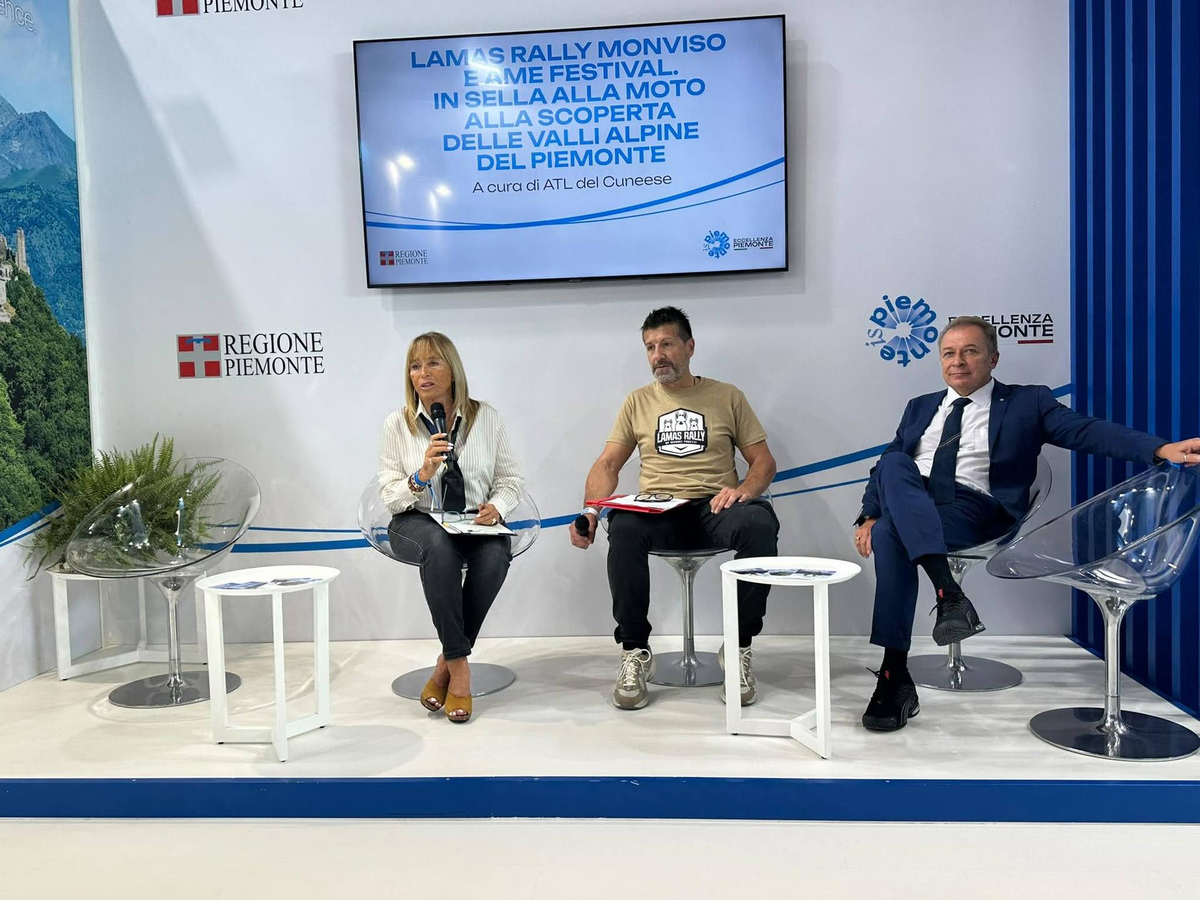 Mototurismo consapevole al TTG di Rimini: l’Atl del Cuneese presenta il Lamas Rally Monviso e l’Adventure Moto Events Festival [VIDEO]