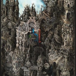 MD 024 Facteur Cheval.jpg Le Facteur Cheval, 1976 - Huile sur toile, 146 x 97 cm Collection Jean Ferrero, Nice Crédit photo : Michel Coen, Nice