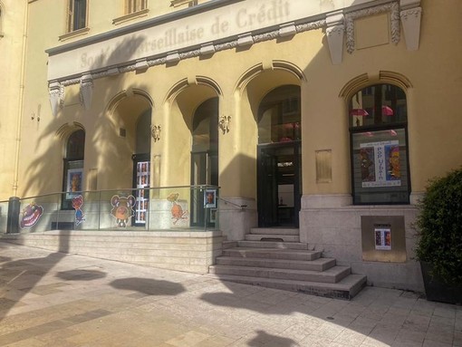 Le JL Pop store, installé dans l’ancienne banque Société Marseillaise de Crédit © DR