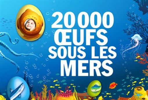 20.000 uova sotto i mari al Museo Oceanografico di Monaco per le vacanze di Pasqua