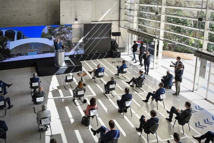 La stazione ferroviaria di Monaco-Monte-Carlo ha celebrato ufficialmente il suo 20 ° anniversario La stazione ferroviaria di Monaco-Monte-Carlo ha celebrato ufficialmente il suo 20 ° anniversario