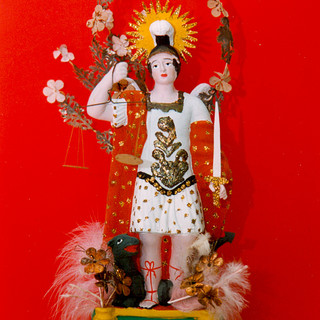 Mentone: esposizione di Santibelli, Santi e Angeli