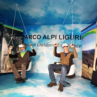 Il Parco delle Alpi Liguri a Olioliva con uno spazio istituzionale e un’esperienza in realtà virtuale per i visitatori
