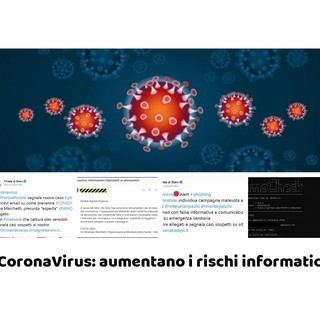 Coronavirus: aumentano anche i rischi informatici! Campagne malware e Smart working “improvvisato”