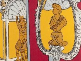 Coun., Gueules cassées , 2026, peinture vinyllique sur papier toilé © Ville de Nice – David Nouy