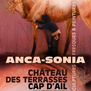 Cap d'Ail: esposizione di Anca-Sonia nello Chateau des Terrasses