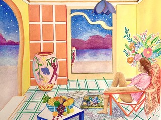 La nuit de mes nuits, 2026, Aquarelle sur papier © Adagp Paris 2026 La nuit de mes nuits, 2026, Aquarelle sur papier © Adagp Paris 2026