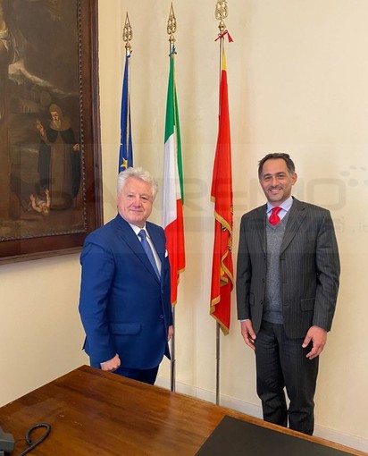 L'ambasciatore italiano nel Principato di Monaco in visita a Ventimiglia