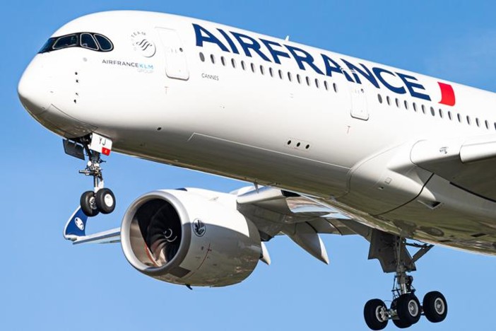 Airbus "Cannes" A 350. Crédit Photos : © Air France Airbus "Cannes" A 350. Crédit Photos : © Air France