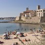 Plage de la Gravette, Antibes @F. Trotobas