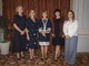 Da sinistra a destra: S.E. Lynette Margaret Wood, S.E. Alise Balode, Isabelle Berro-Amadeï, S.E. Renata Cvelbar Bek e S.E. Tania Cavassini.