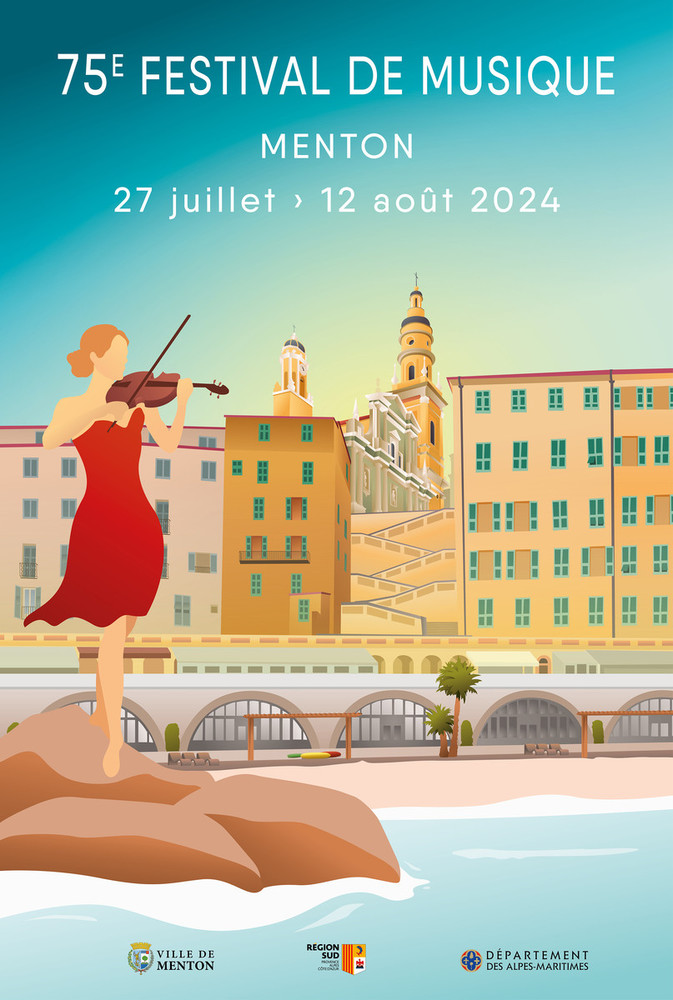 Dal 27 luglio al 12 agosto a Mentone la 75ª edizione del Festival della Musica Dal 27 luglio al 12 agosto a Mentone la 75ª edizione del Festival della Musica
