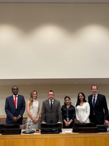 Diplomatica della Missione permanente di Monaco presso l'ONU eletta Vicepresidente del Comitato dell'informazione