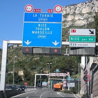 Autostrada A8: dal 1° ottobre 90 km orari tra Antibes e Nice-Saint Isidore